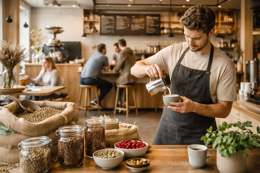 Café Blá Specialty Coffee Shop: A Premium Model