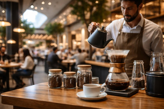 Caerus Specialty Coffee Bistro Podium Experience